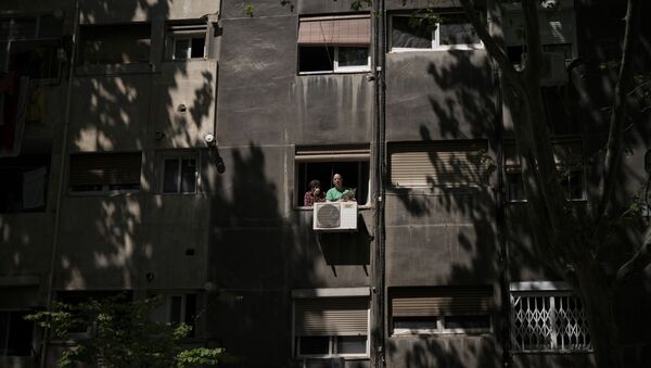 Una residencia para ancianos en Barcelona - Sputnik Mundo