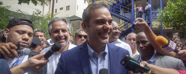 Luis Abinader, candidato a las elecciones presidenciales de República Dominicana Luis Abinader, candidato a las elecciones presidenciales de República Dominicana - Sputnik Mundo