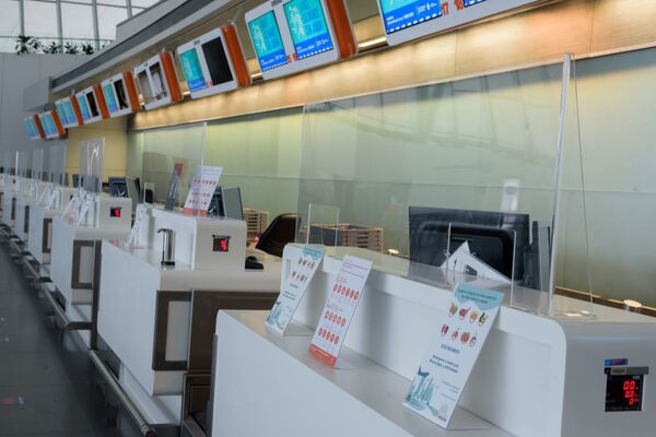 ¿Cómo es el protocolo sanitario del Aeropuerto de Uruguay, único país habilitado a viajar a Europa? | Fotos ¿Cómo es el protocolo sanitario del Aeropuerto de Uruguay, único país habilitado a viajar a Europa? | Fotos - Sputnik Mundo