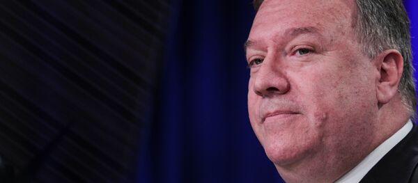 Mike Pompeo, el Secretario de Estado de EEUU Mike Pompeo, el Secretario de Estado de EEUU - Sputnik Mundo