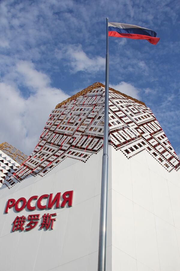 Pabellón ruso en Expo de Shanghai 2010 - Sputnik Mundo