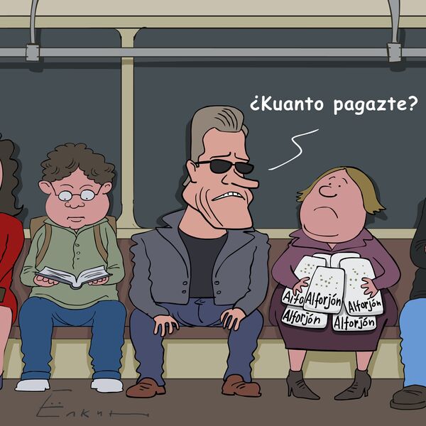 Terminator en el metro de Moscú - Sputnik Mundo