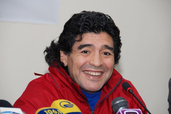 Maradona - Sputnik Mundo