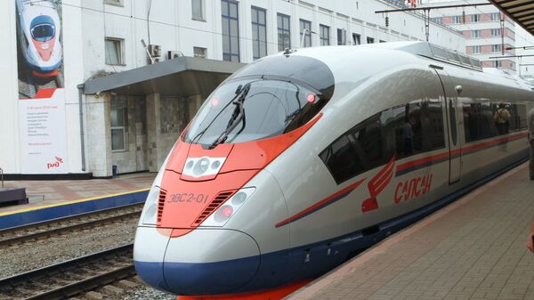 Tren ruso de alta velocidad entre Moscú-Nizhni Nóvgorod - Sputnik Mundo