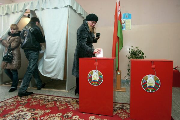 Elecciones presidenciales en Bielorrusia-2010 - Sputnik Mundo