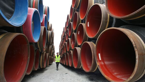 Construcción del gasoducto Nord Stream (archivo) - Sputnik Mundo