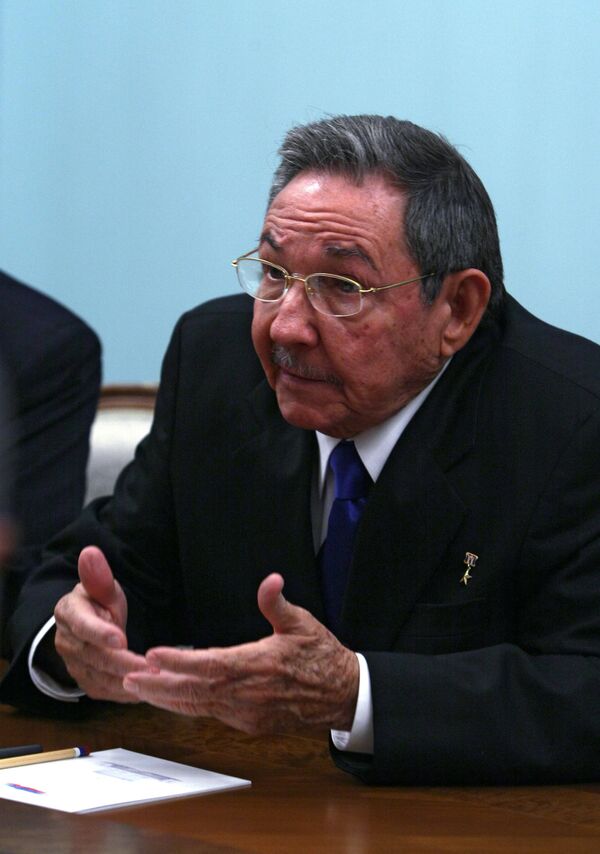 El presidente de Cuba Raúl Castro - Sputnik Mundo
