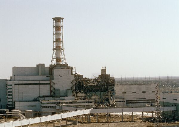 La ex central atómica de Chernóbil  - Sputnik Mundo