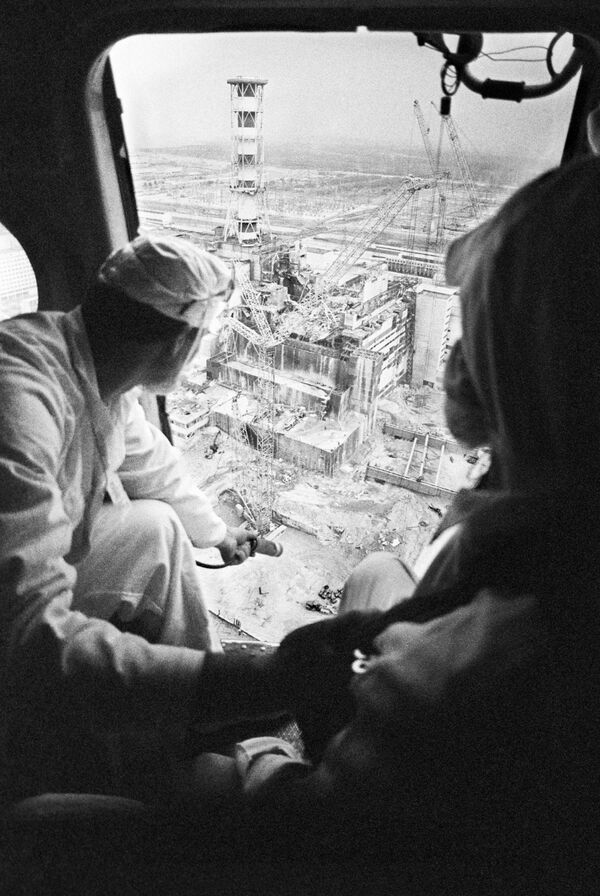 Singulares testimonios gráficos del accidente de Chernóbil - Sputnik Mundo