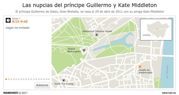 Las nupcias del príncipe Guillermo y Kate Middleton - Sputnik Mundo