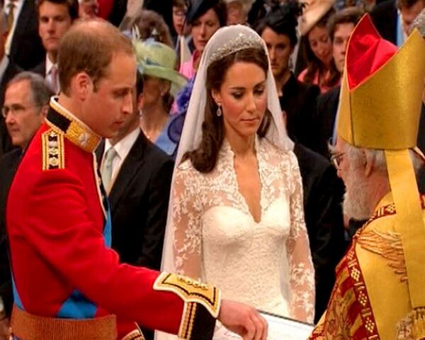 Boda del príncipe Guillermo y Kate Middleton. Video - Sputnik Mundo