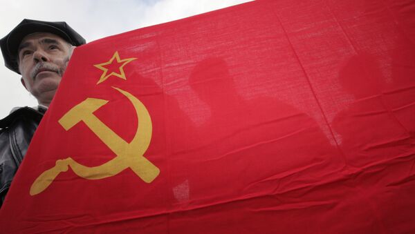 Bandera soviética - Sputnik Mundo
