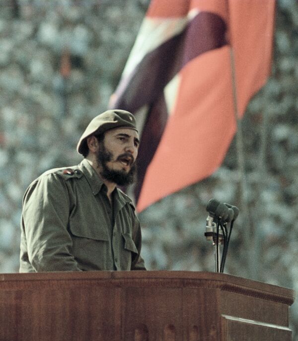 Fidel Castro, fervoroso revolucionario Fidel Castro, fervoroso revolucionario - Sputnik Mundo