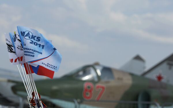 El Salón Aeroespacial Internacional MAKS 2011 se celebrará del 16 al 21 de agosto en Ciudad Zhukovski, situada en las afueras de Moscú. - Sputnik Mundo
