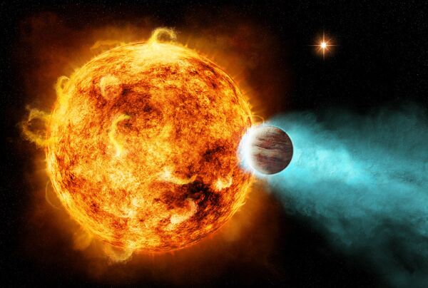 Astrónomos hallan estrella que “ataca” un planeta con rayos X - Sputnik Mundo