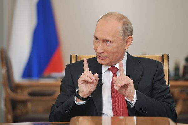 Entrevista de Vladímir Putin a televisión rusa - Sputnik Mundo
