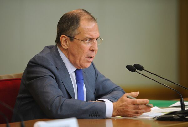 Ministro de Asuntos Exteriores de Rusia, Serguéi Lavrov - Sputnik Mundo