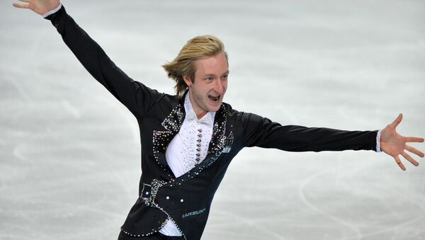 Evgueni Plúshenko, campeón olímpico de patinaje artístico - Sputnik Mundo