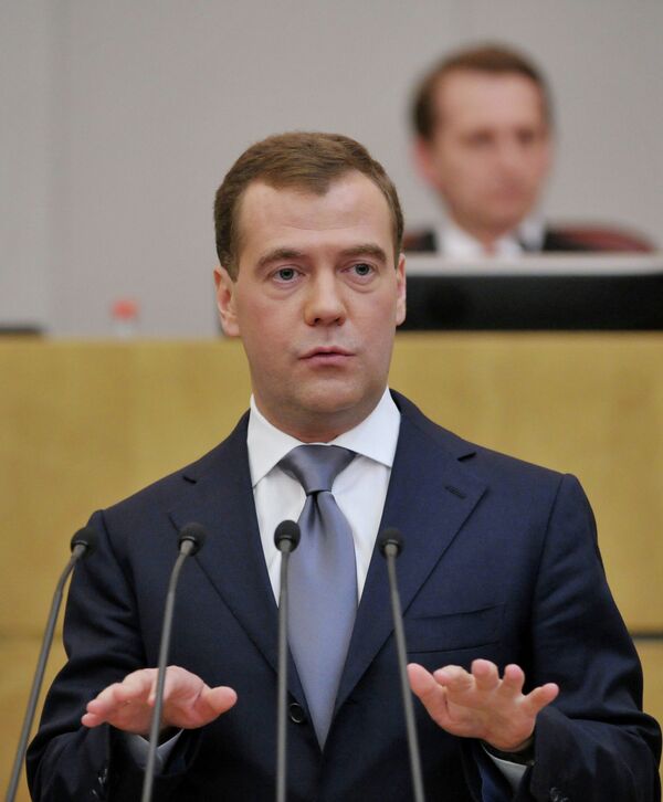 Dmitri Medvedev fue nombrado como el primer ministro de Rusia - Sputnik Mundo