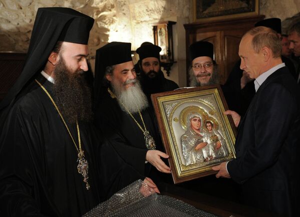 Putin visita lugares sagrados de Jerusalén  - Sputnik Mundo