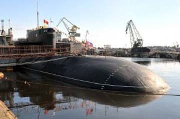 Submarino nuclear Novomoskovsk - Sputnik Mundo