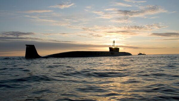 Submarino nuclear del proyecto Borei 'Yuri Dolgoruki’ - Sputnik Mundo