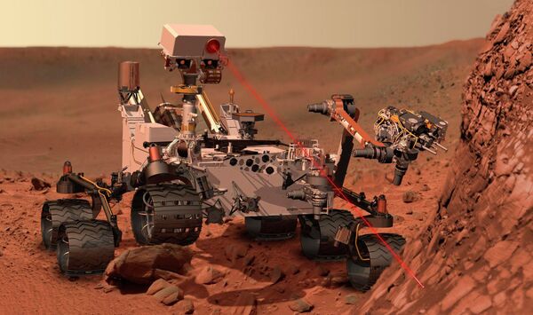 Qué es lo asombroso que el 'Curiosity' descubrió en Marte - Sputnik Mundo