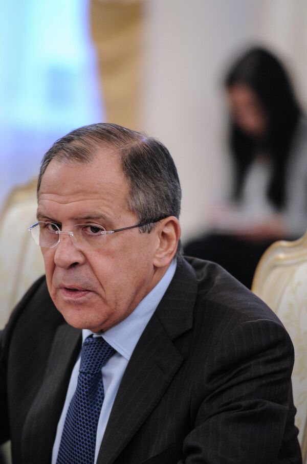 El ministro ruso de Asuntos Exteriores Serguei Lavrov - Sputnik Mundo