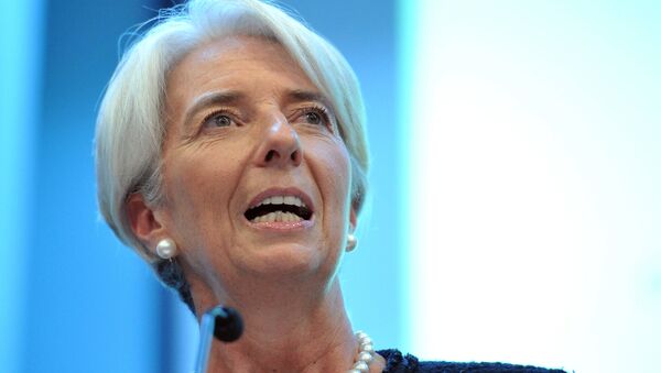 La directora gerente del FMI, Christine Lagarde - Sputnik Mundo