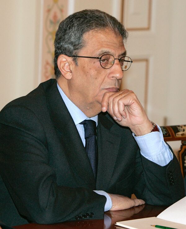 Amr Musa, ex secretario general de la Liga Árabe y presidente de Congreso Egipcio - Sputnik Mundo