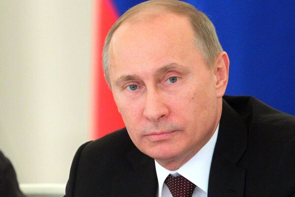 El presidente ruso Vladímir Putin, - Sputnik Mundo