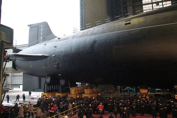 El submarino portamisiles estratégico ruso “Vladímir Monomaj” - Sputnik Mundo