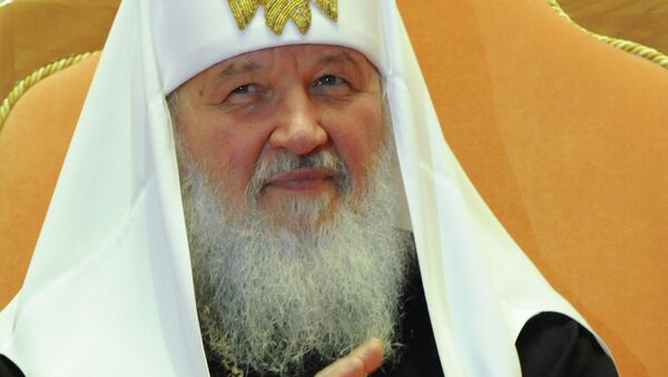 El máximo jerarca de la Iglesia Ortodoxa de Rusia (IOR), patriarca Kiril - Sputnik Mundo