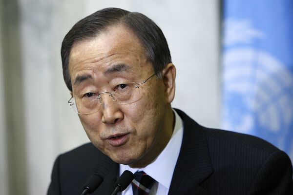 Ban Ki-moon pide investigación urgente del ataque químico en Siria - Sputnik Mundo