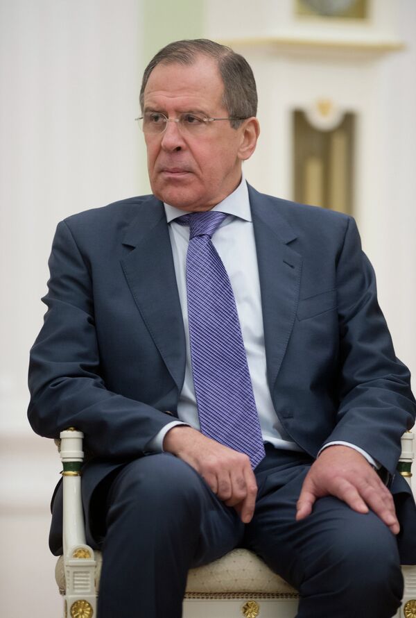 El ministro de Asuntos Exteriores de Rusia, Serguei Lavrov - Sputnik Mundo