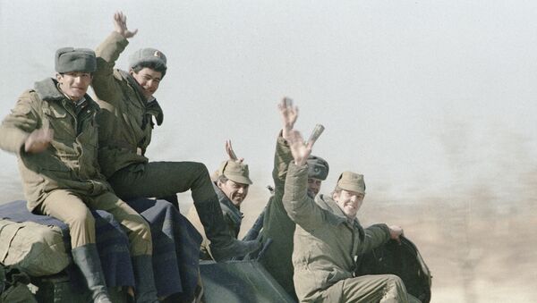 Soldados soviéticos en Afganistán - Sputnik Mundo