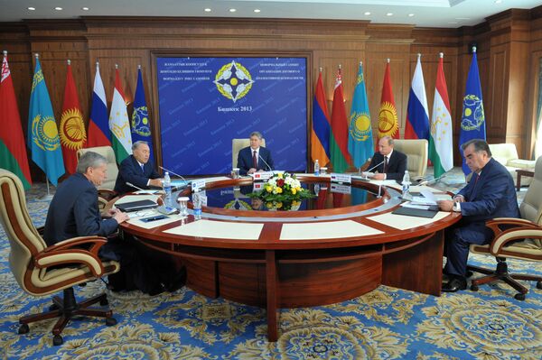 La cumbre informal de la Organización del Tratado de Seguridad Colectiva (OTSC) - Sputnik Mundo