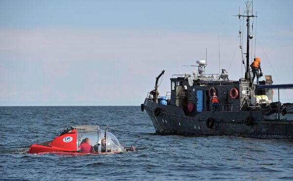 Putin se sumerge en aguas de Crimea a bordo de un batiscafo - SWI