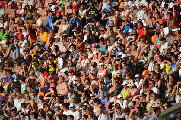 Más de 40.000 personas asistieron el domingo a los mundiales de atletismo de Moscú - Sputnik Mundo