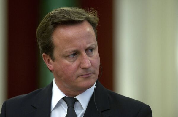 Primer ministro británico David Cameron - Sputnik Mundo