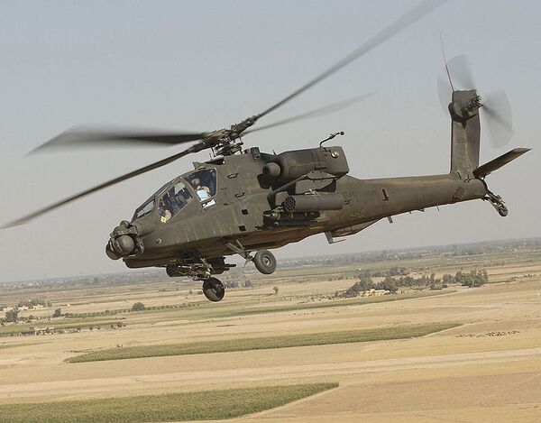 Helicóptero de combate Apache - Sputnik Mundo