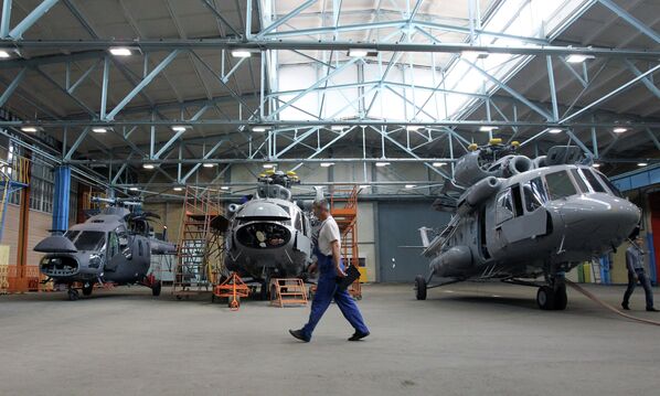 Cómo se fabrican los Mi-17 en la Planta de Helicópteros de Kazán - Sputnik Mundo