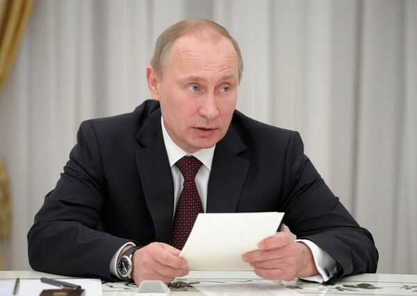 Presidente ruso Vladimir Putin - Sputnik Mundo