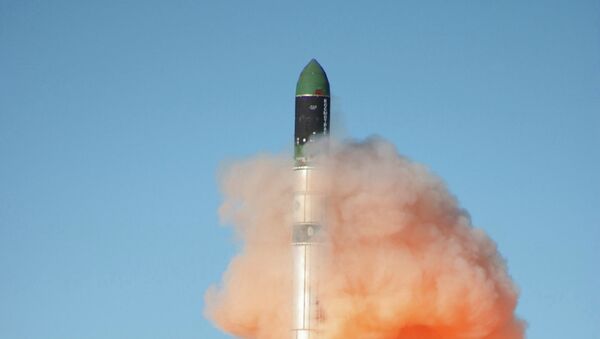Lanzamiento del cohete Dnepr RS-20 (archivo) - Sputnik Mundo