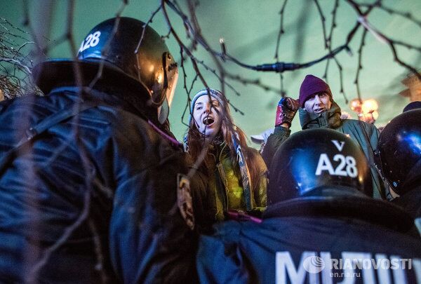 Protestas en Kiev - Sputnik Mundo