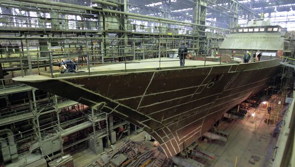 Empresa rusa de construcciones navales Severnaya Verf - Sputnik Mundo