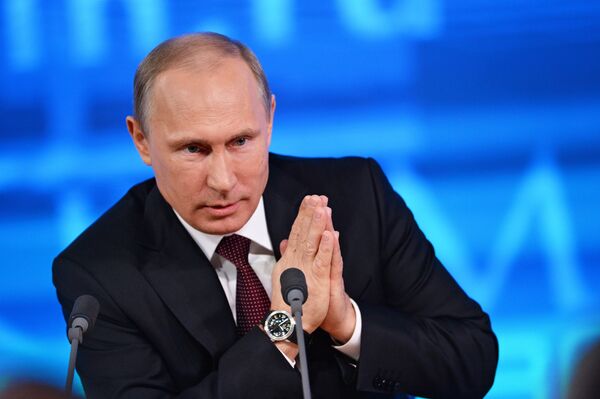 Putin: Rusia redujo el precio del gas para Ucrania para ayudar al pueblo ucraniano - Sputnik Mundo
