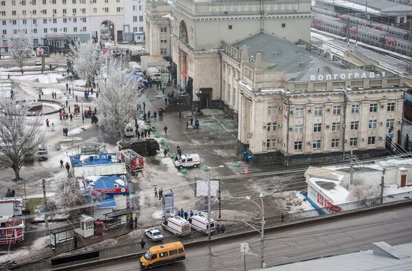 Atentado suicida en la estación de tren de Volgogrado - Sputnik Mundo