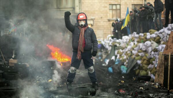 Representante de la oposición en Kiev, Ucrania (archivo) - Sputnik Mundo