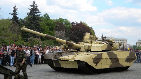 Tanque ucraniano T-84 Oplot - Sputnik Mundo